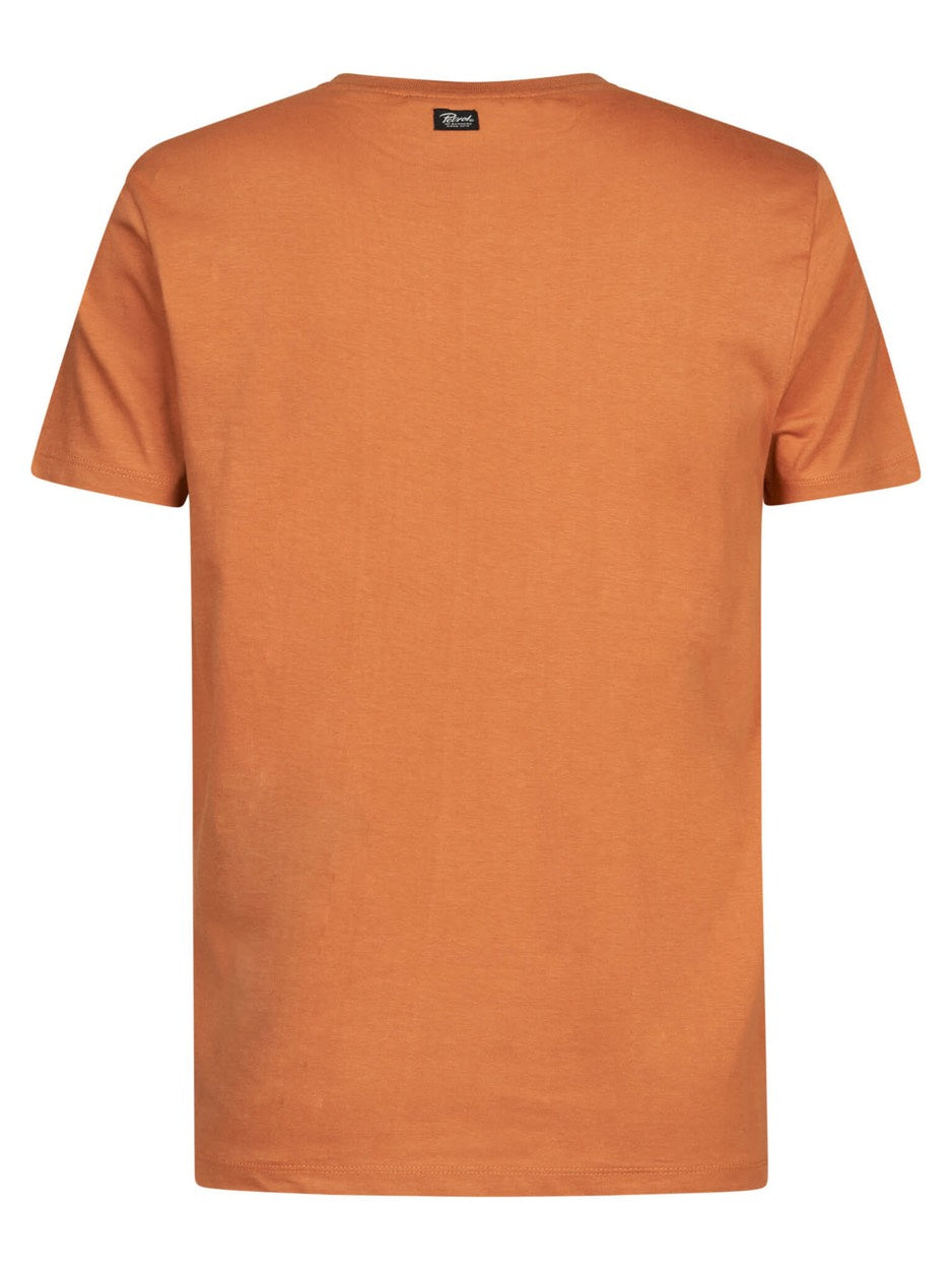 T-shirt Uni - Oranje