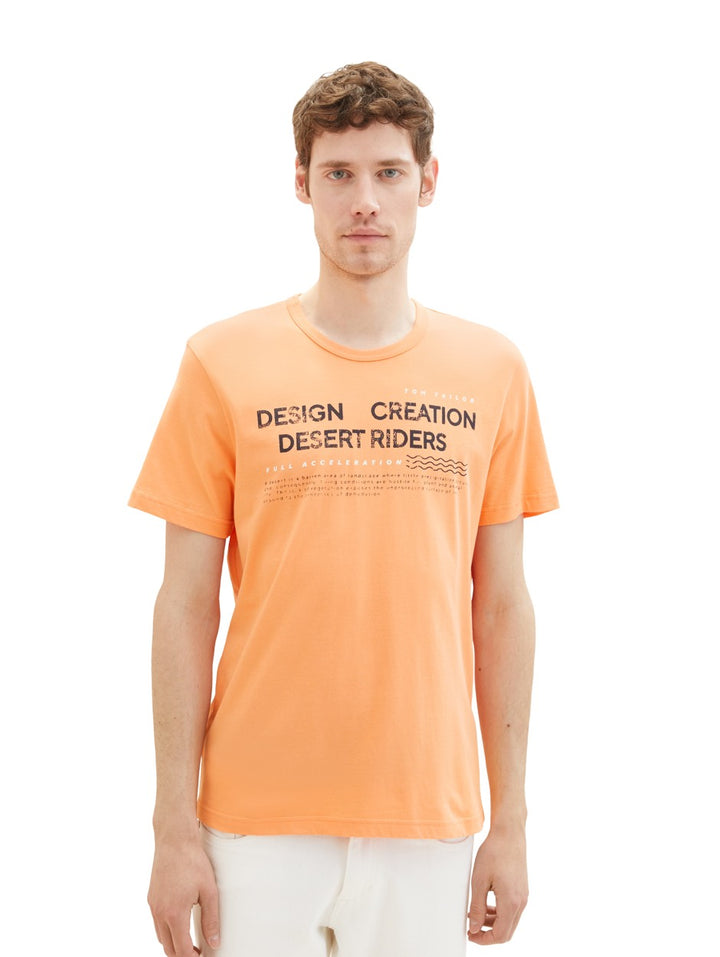 T-shirt Print - Oranje