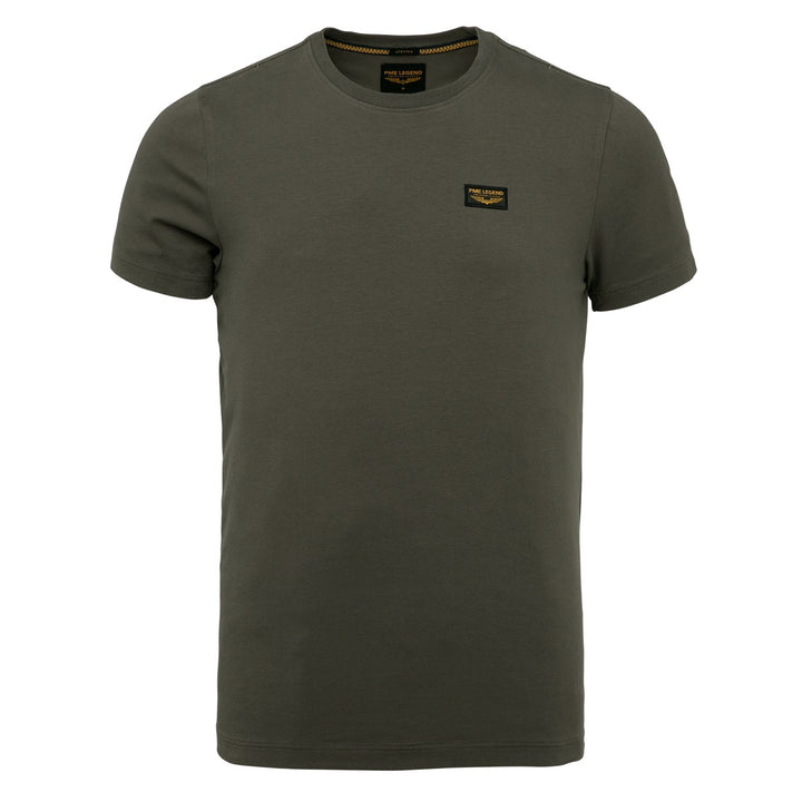 Short Sleeve Guyver Tee - Donkergroen