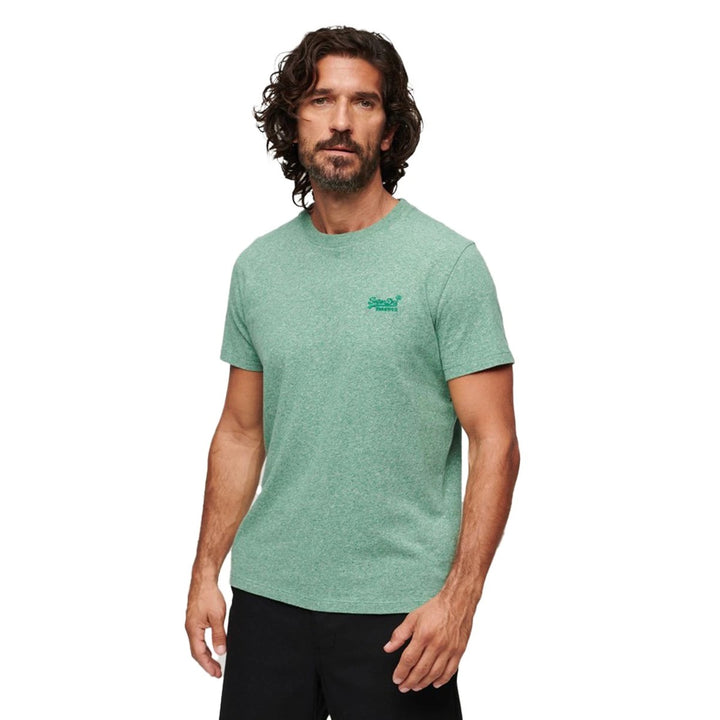 Organic Cotton Essential Log T-shirt - Groen Melee