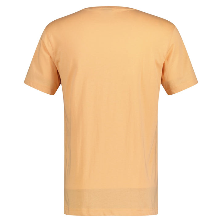 T-shirt Print - Zalm/peach