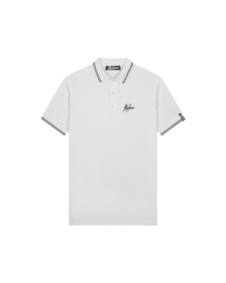 Signature Polo Ss - Wit
