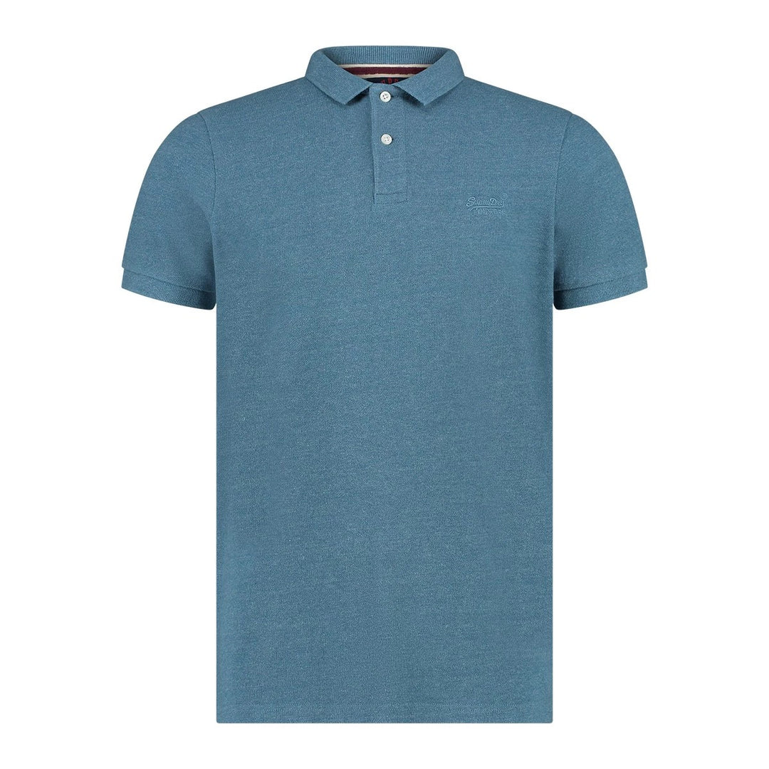 Classic Pique Polo Shirt - Rafblauw