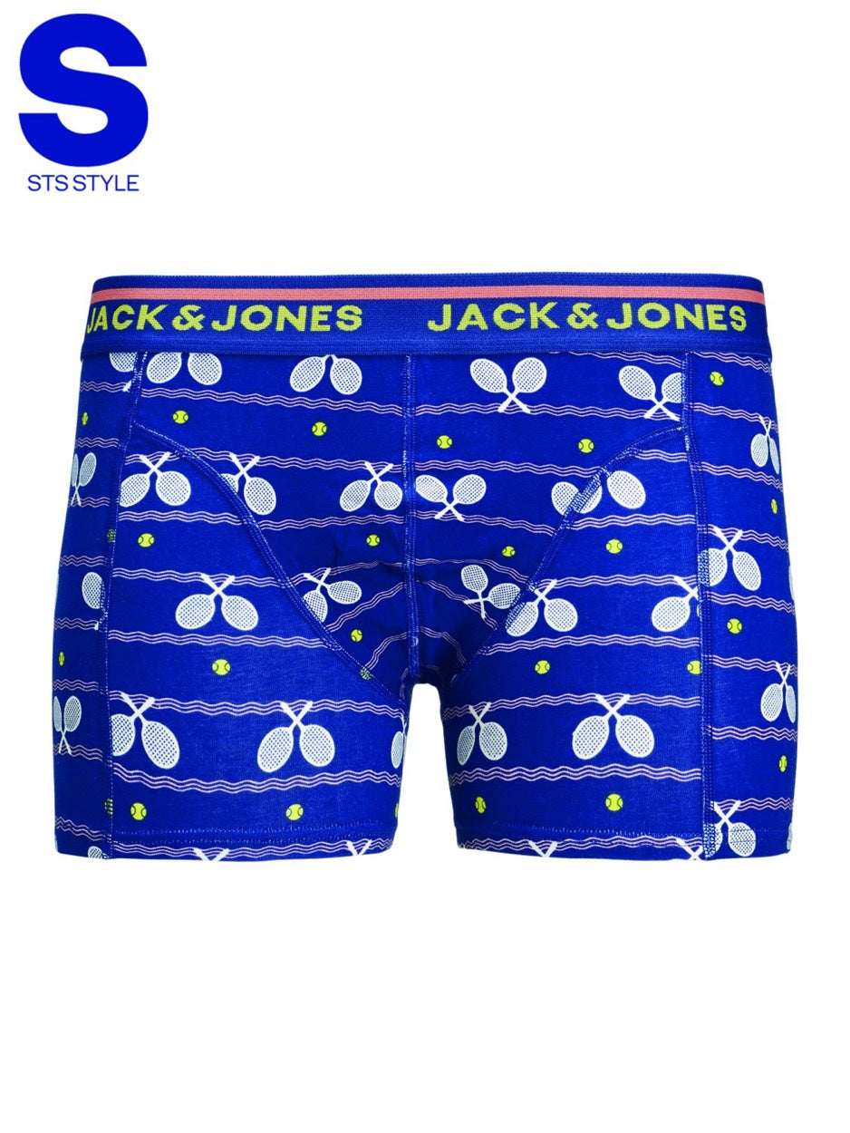 Jacbata Trunks - Blauw Dessin