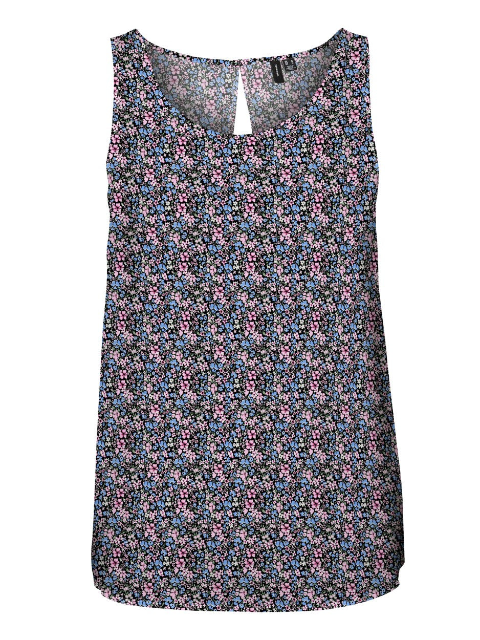 VERO MODA 10286794 Easy singlet zwart dessin – dames