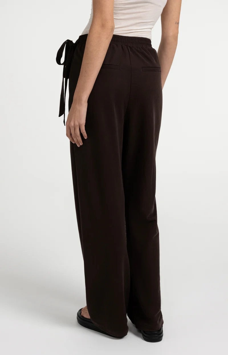 YAYA Women lange broek bruin – dames