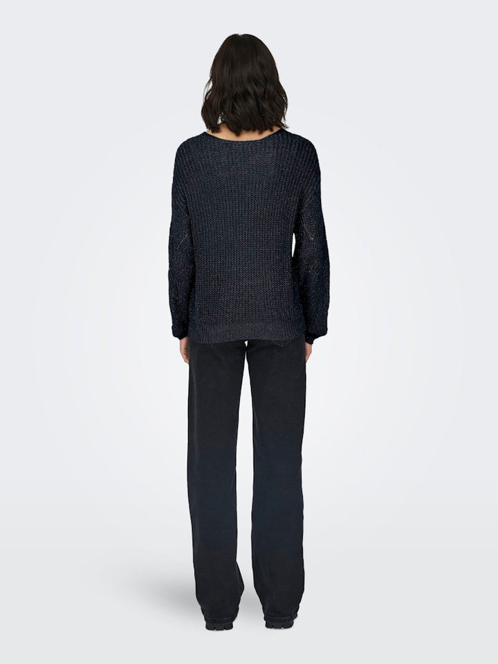 jacqueline de yong 15302387 trui dames blauw