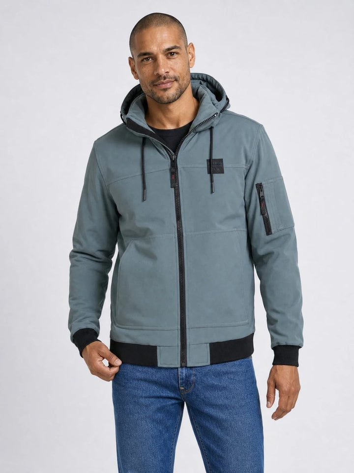Petrol men M-3060-JAC113 winterjas olijf – heren