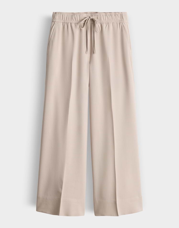Opus Melane breath lange broek zand – dames
