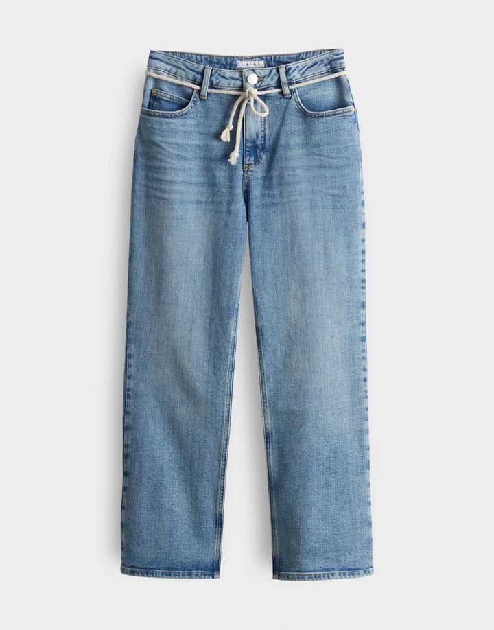 Opus Lani Casual jeans regular-straight fit blue denim - 26