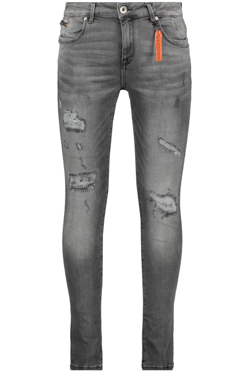 Gabbiano men 821751 Ultimo jeans skinny fit grey denim – heren - L34