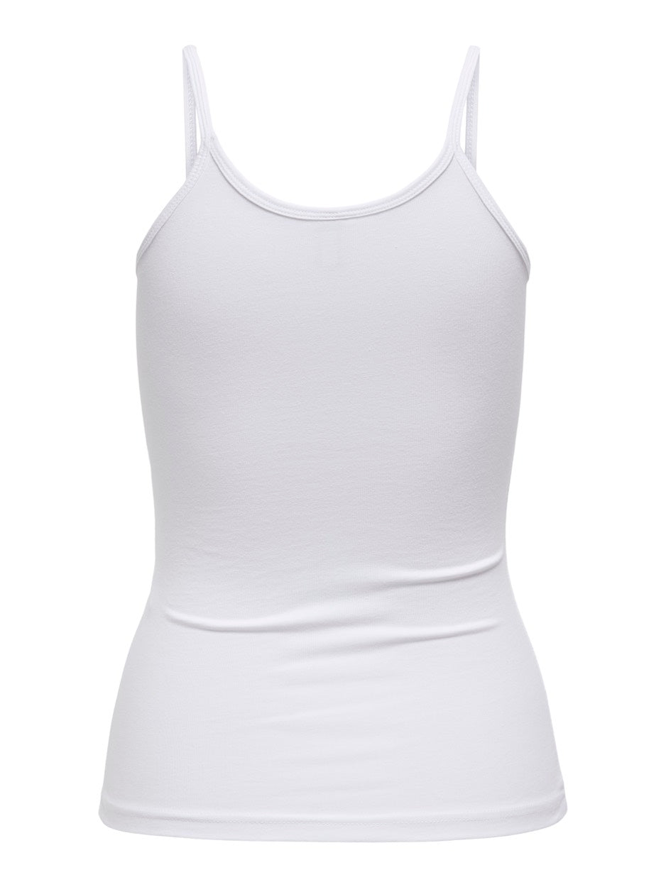 Only 15126430 love singlet wit – dames