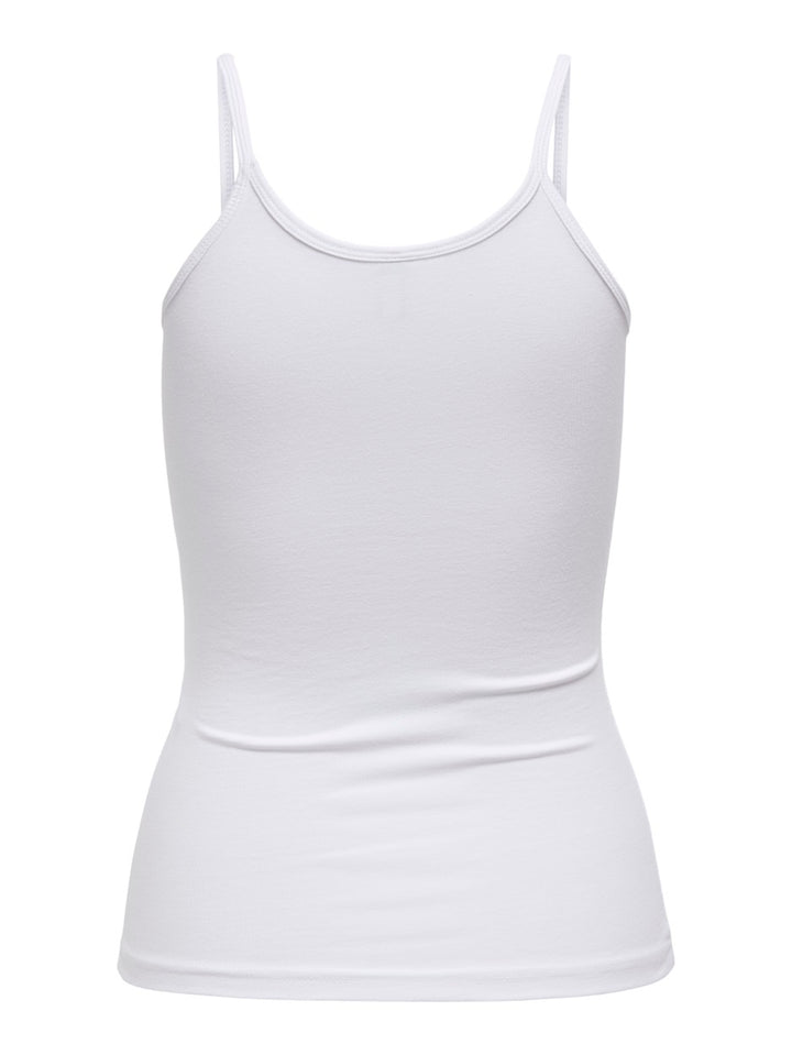 Only 15126430 love singlet wit – dames