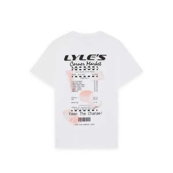 Lyle & Scott TS2404V t-shirt k/m heren – wit