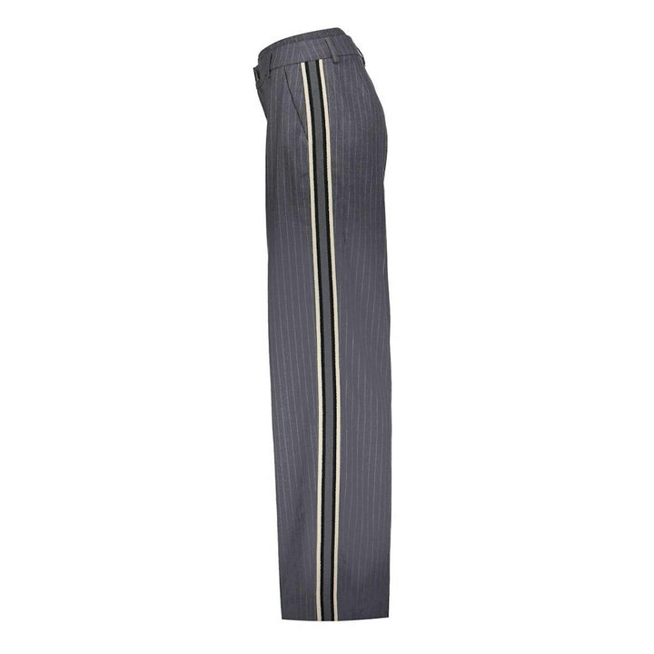 Geisha dames lange broek grijs dessin – 51508-10