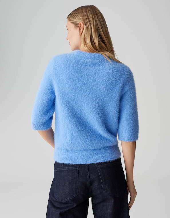 Opus Puvet 10494913811100 trui dames lichtblauw
