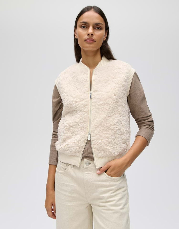 Opus 10638214598106 sweater dames off-white