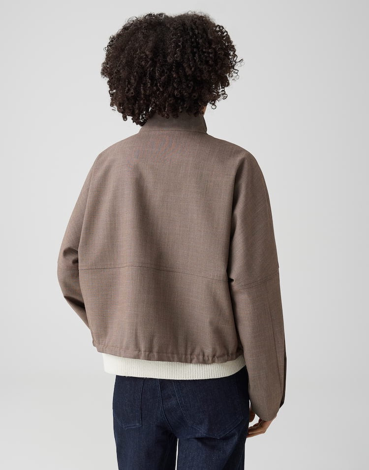 Opus Hokia jack dames taupe – herfst/winter