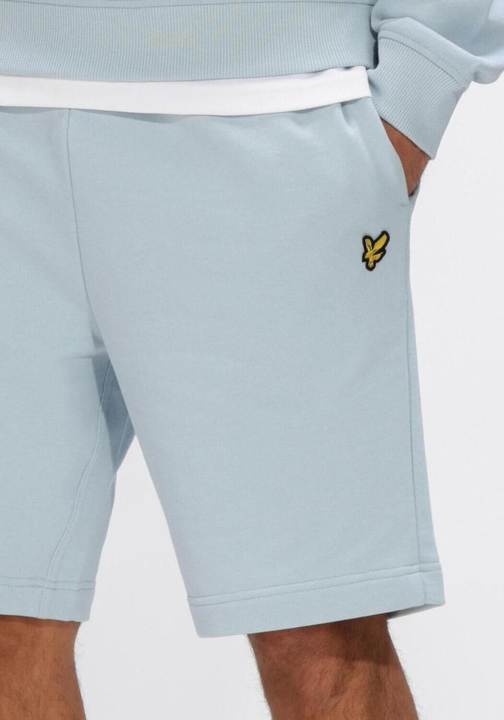 Lyle & Scott ML414VOGT short heren lichtblauw