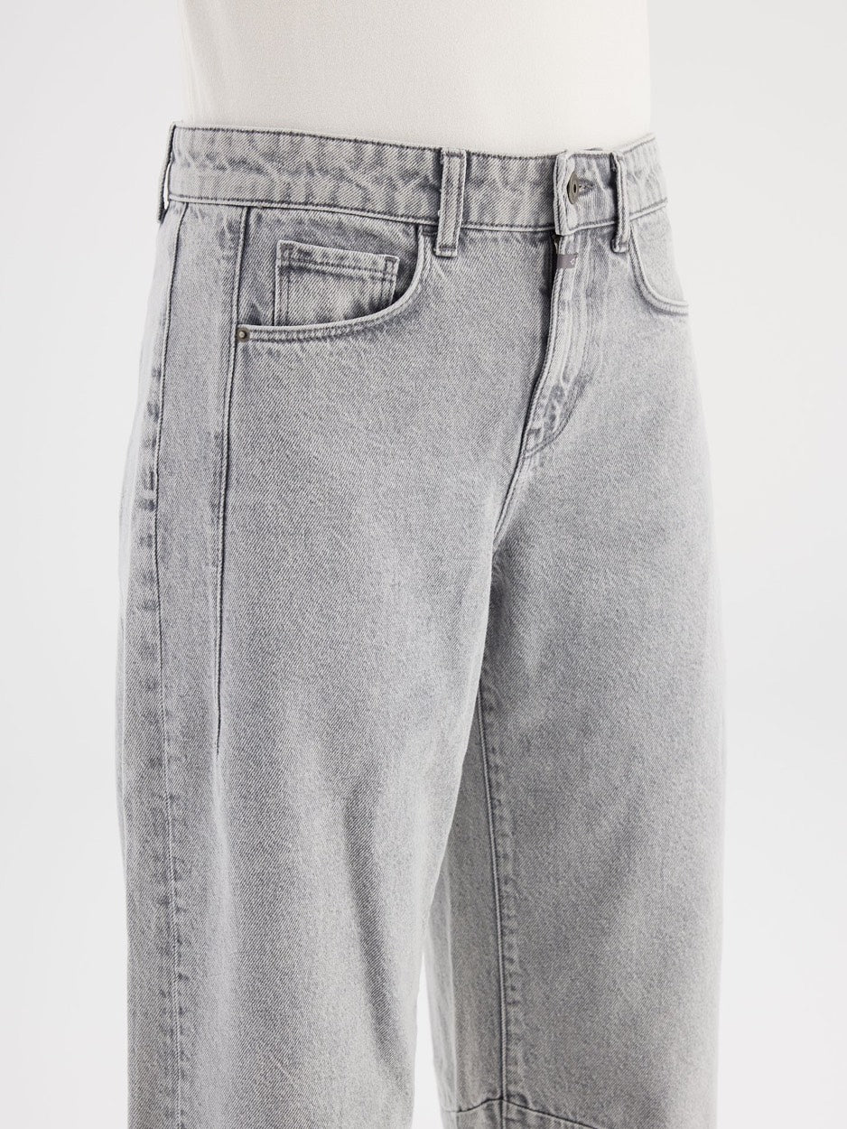 COJ Clara jeans loose fit dames grey denim - L32