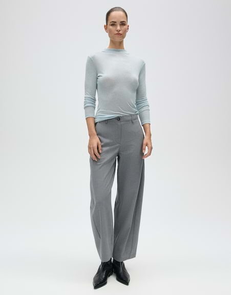 Opus Sewolli 10637113574475 t-shirt l/m aqua