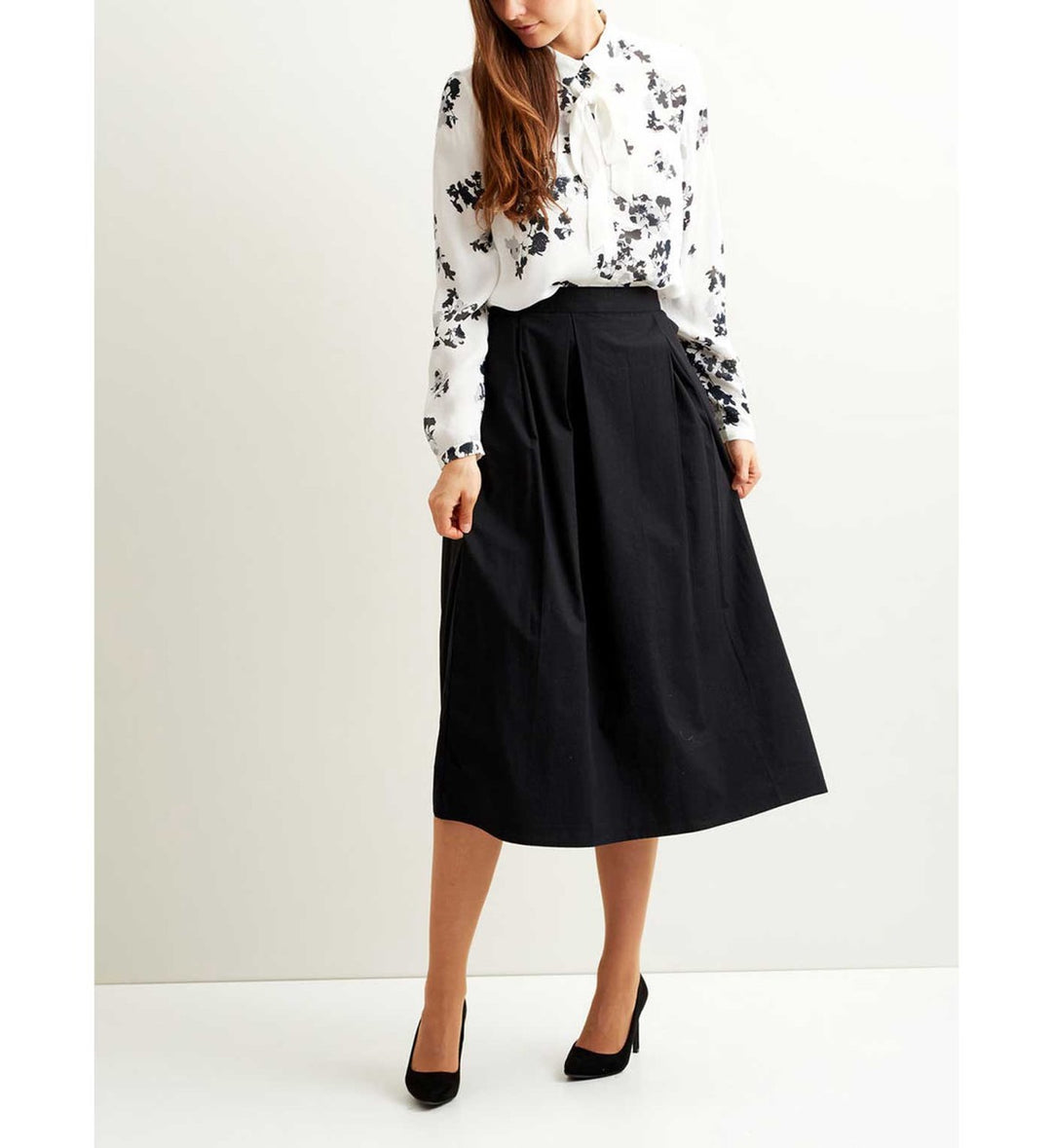 Opus blouse l/m ecru dessin – dames
