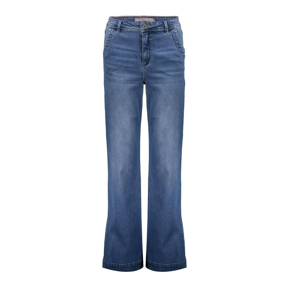 Geisha 51803-10 jeans loose fit dames blue denim