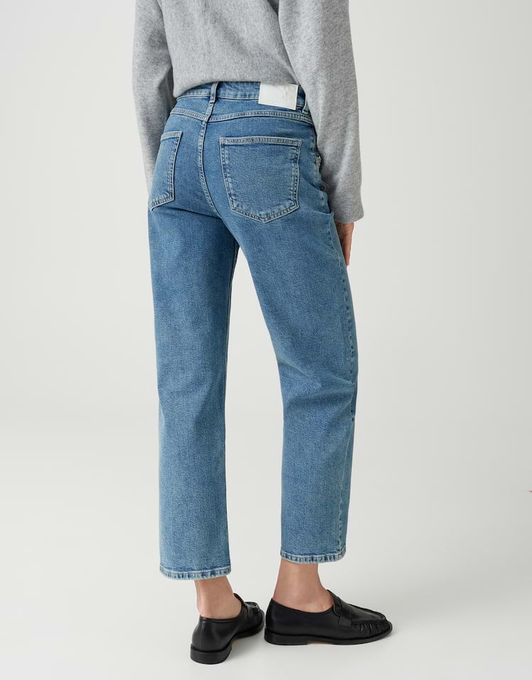 Opus Minah honesty 10607213982248 jeans regular-straight fit blue denim - L28