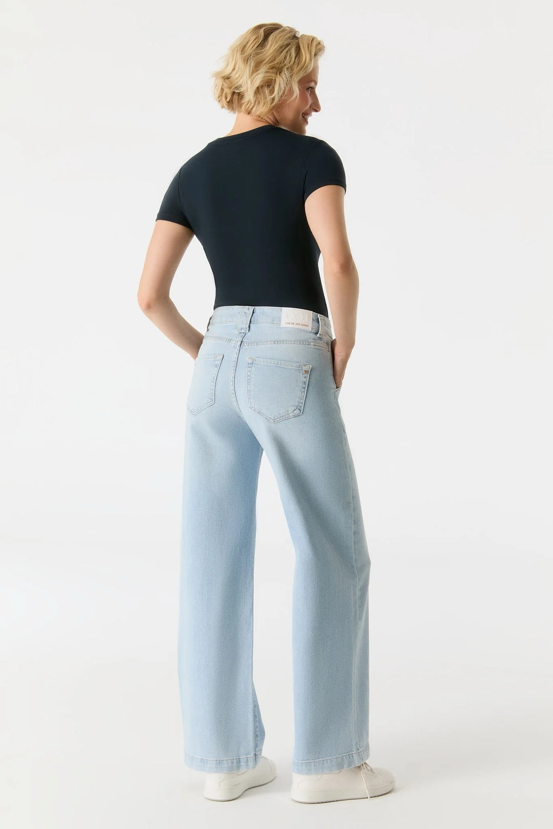 COJ Lulu jeans loose fit dames – blue denim - L32