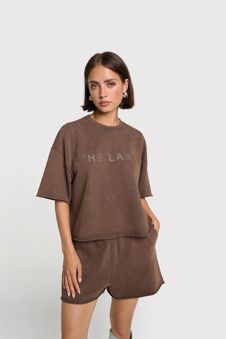 Alix the label short dames bruin