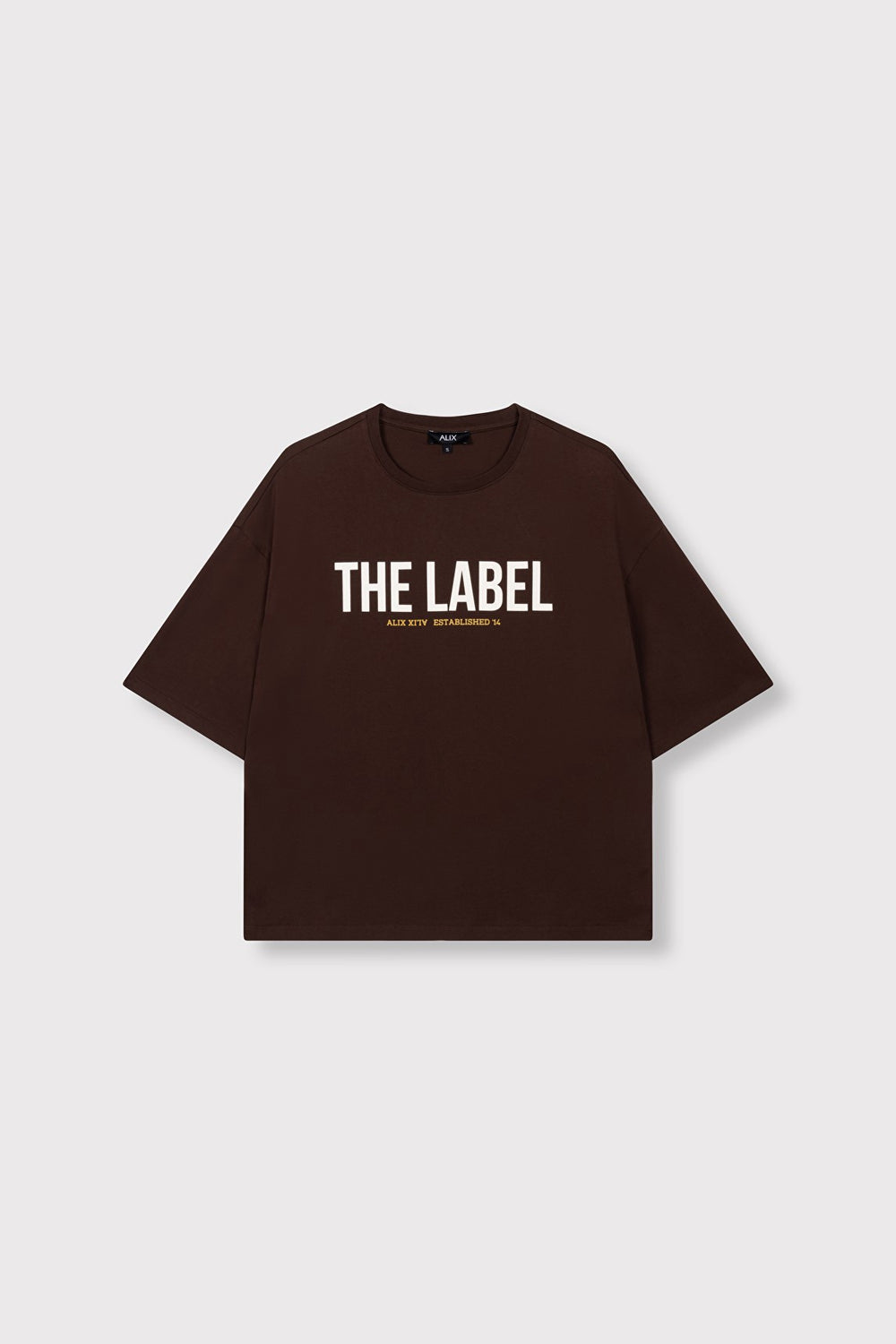 Alix the label 2608819959 t-shirt k/m bruin