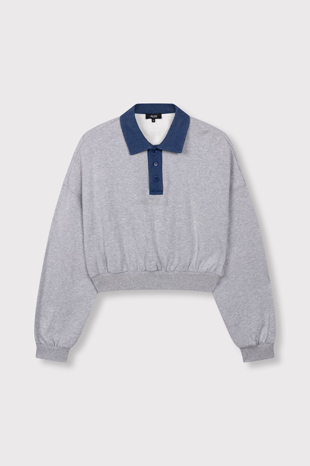 Alix the label 2609856940 sweater dames grijs melee