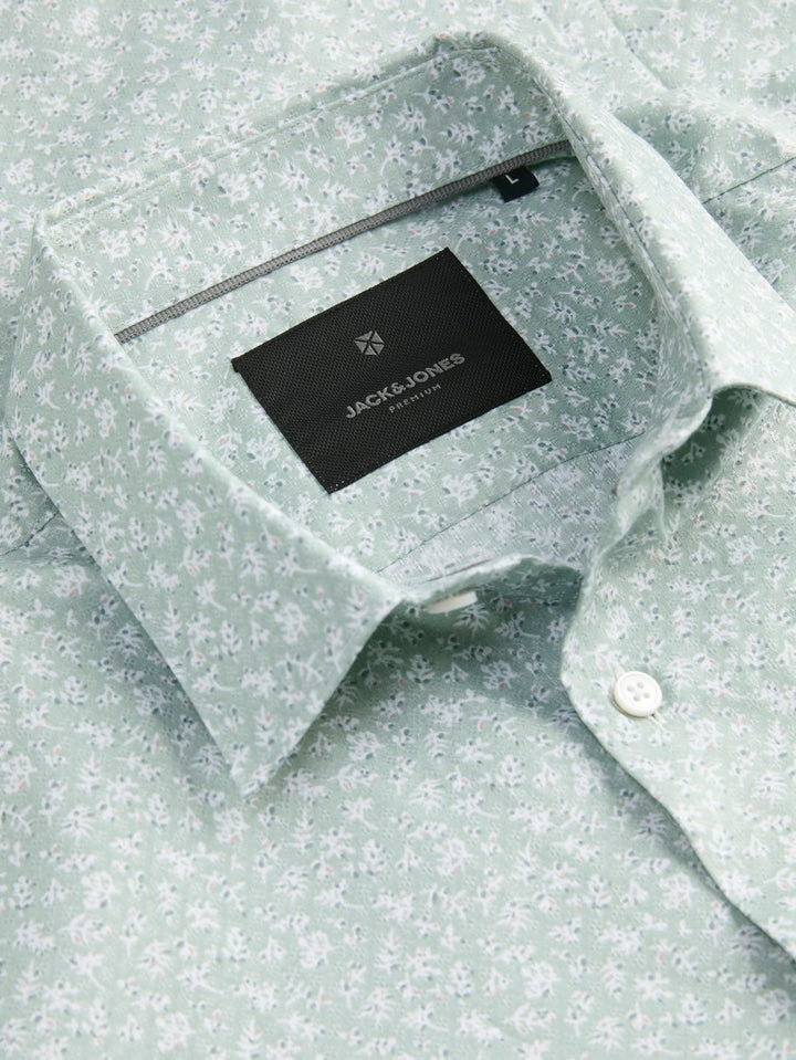 Jack & Jones overhemd l/m mint – heren