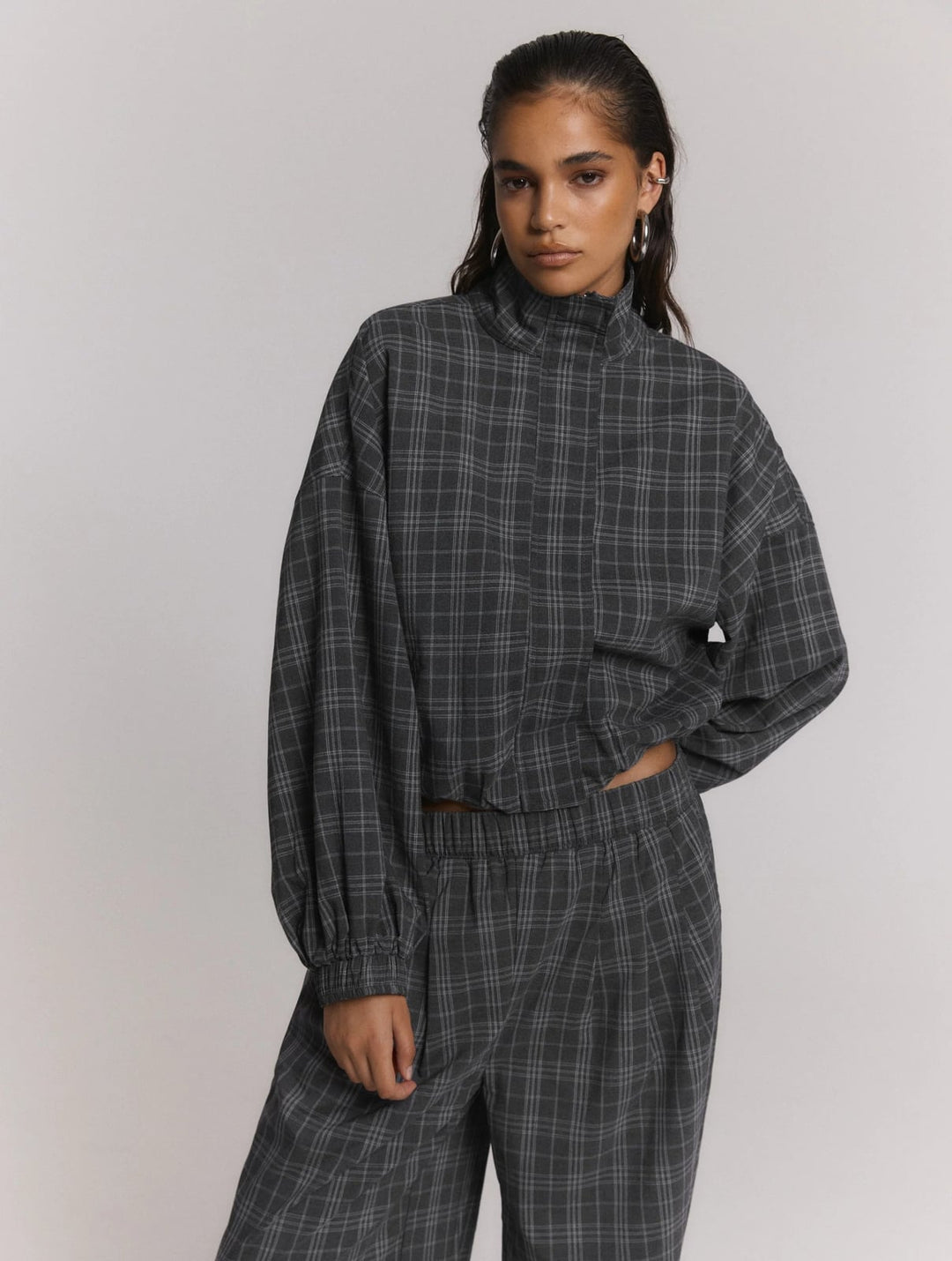 Refined department R2610456303 damesjack grijs dessin