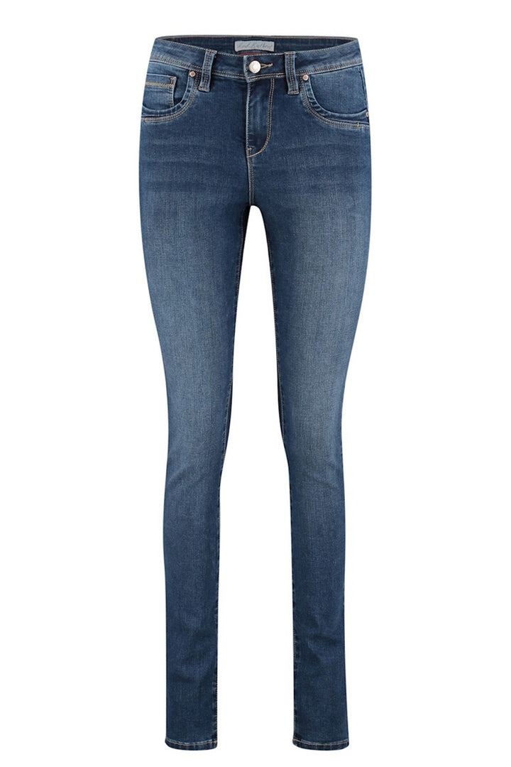 Red Button Jimmy 3800 jeans slim fit dames – blue denim - L30