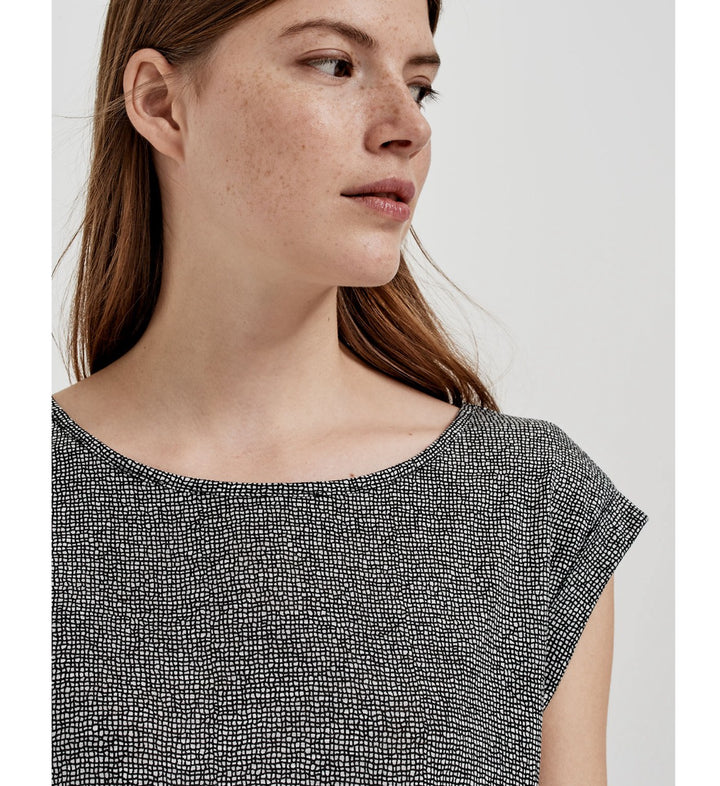 Opus t-shirt zwart – dames