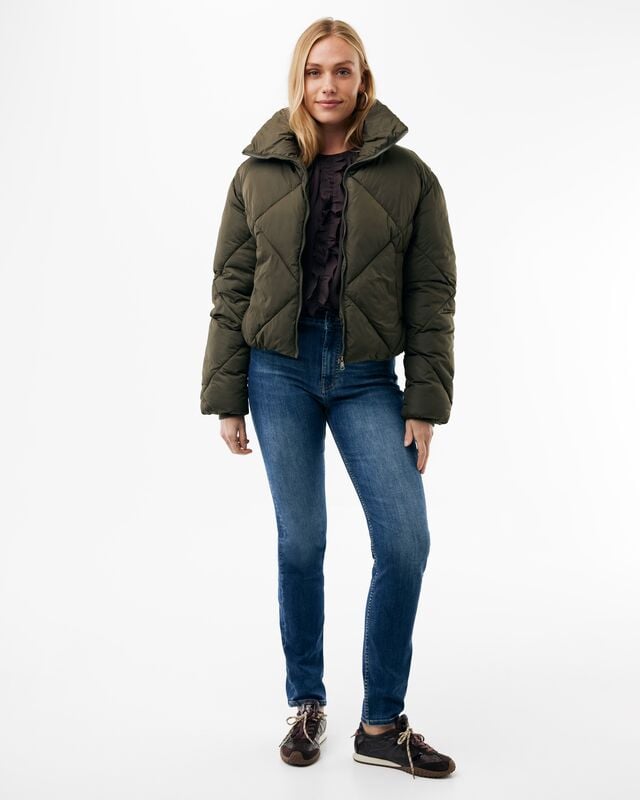 MEXX women winterjas donkergroen – dames