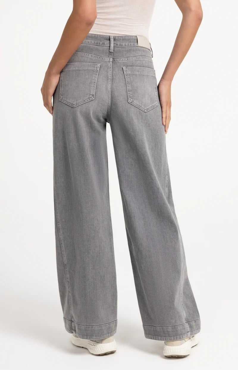 YAYA Women 01-311156-609 jeans loose fit grey denim