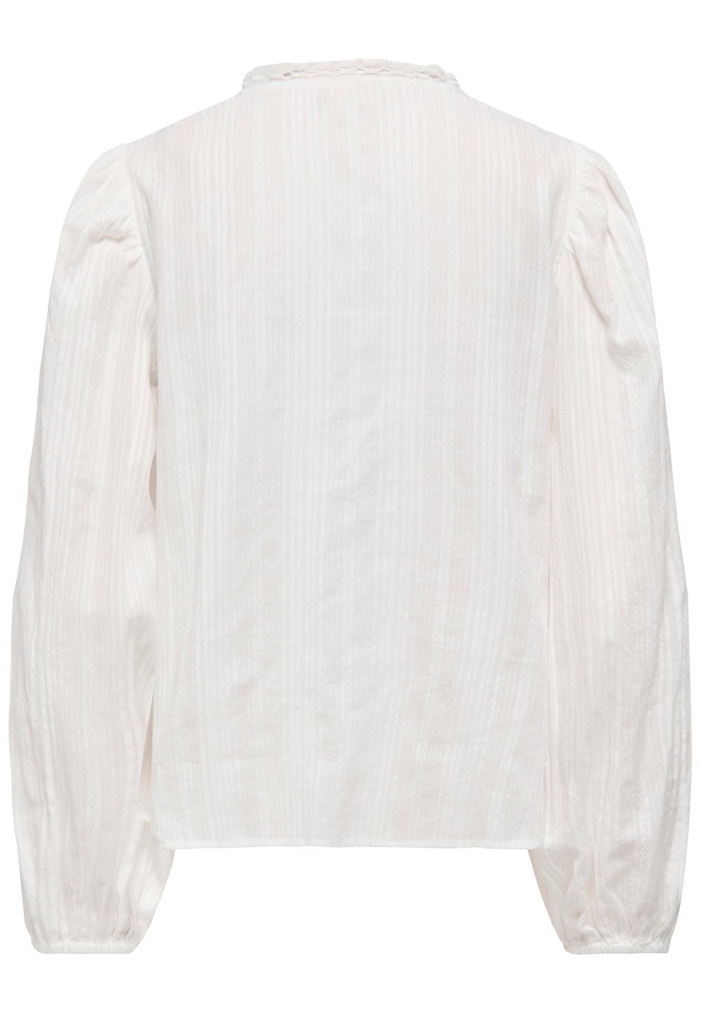 Jacqueline de Yong blouse l/m dames wit dessin