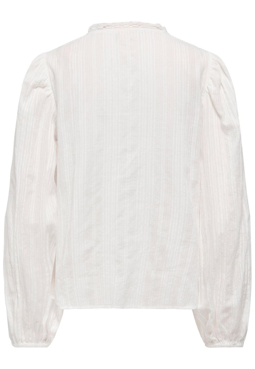 Jacqueline de Yong blouse l/m dames wit dessin