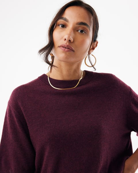 MEXX women MF006600463 trui dames aubergine