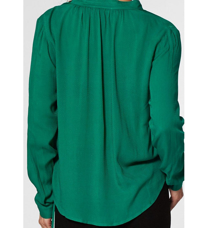 Vila 14108066 Shina top l/m dames – groen