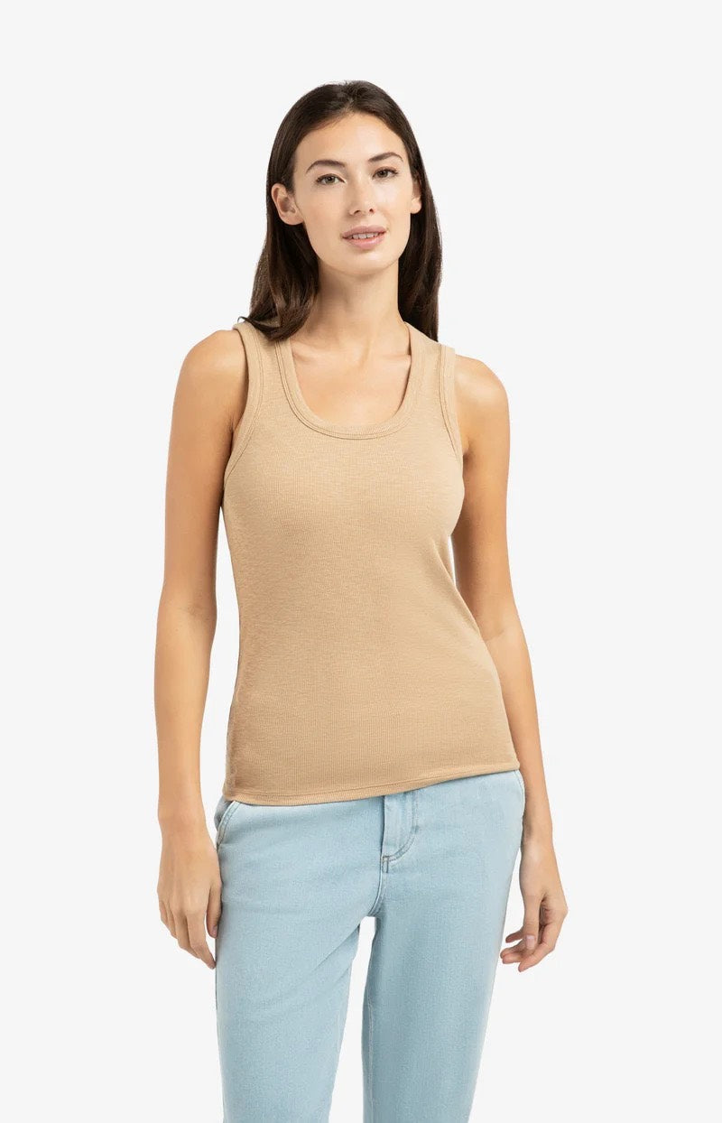 YAYA Women singlet camel – dames