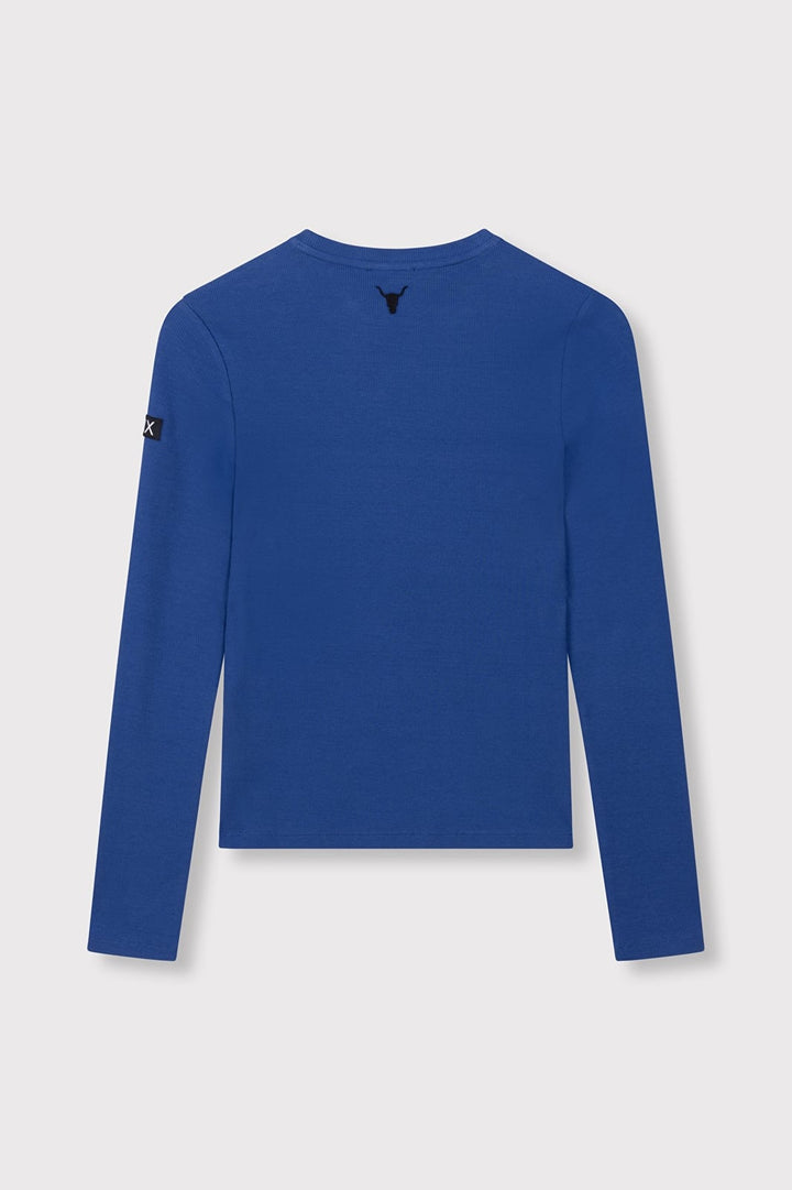 Alix the label 2609870945 t-shirt l/m dames kobalt