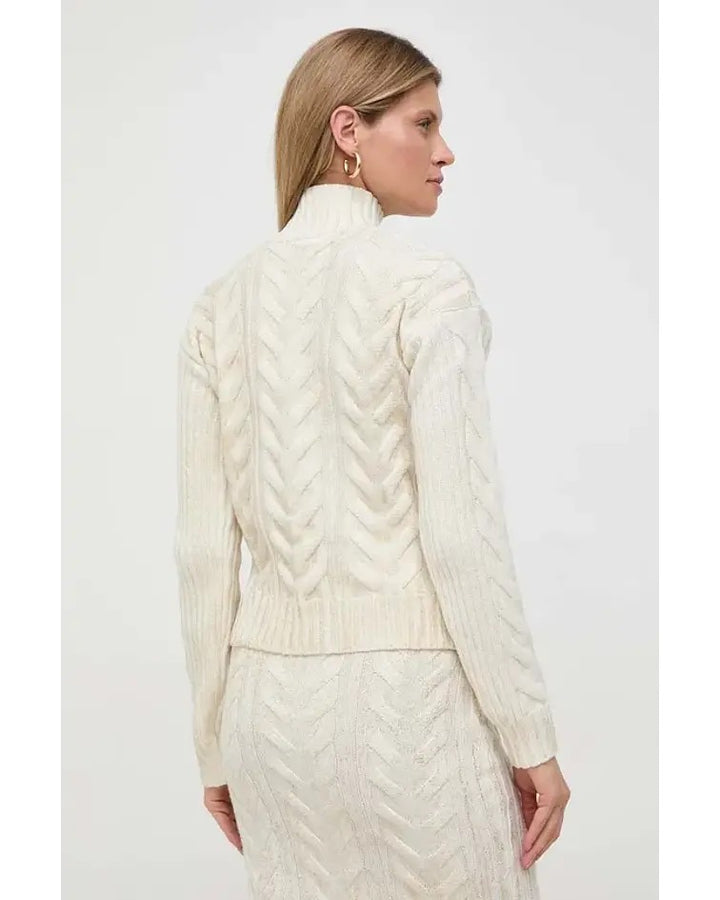 Guess dames midi rok off-white – dames