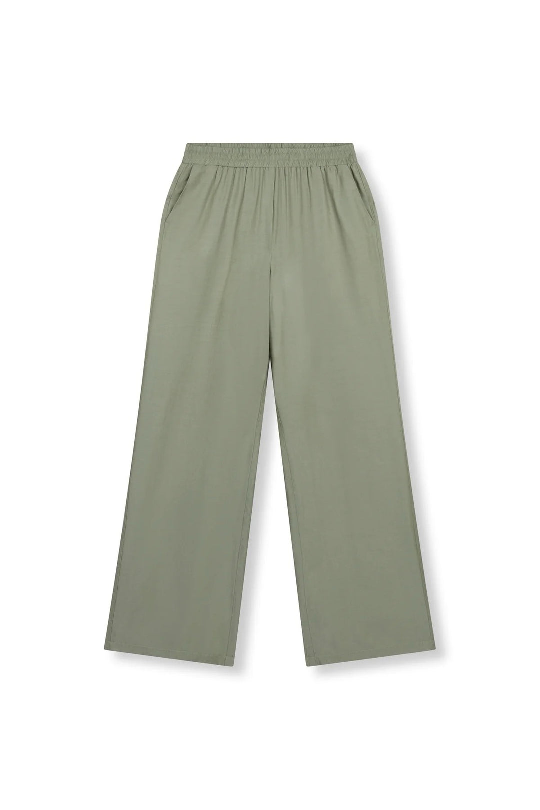 Refined department lange broek dames oud groen