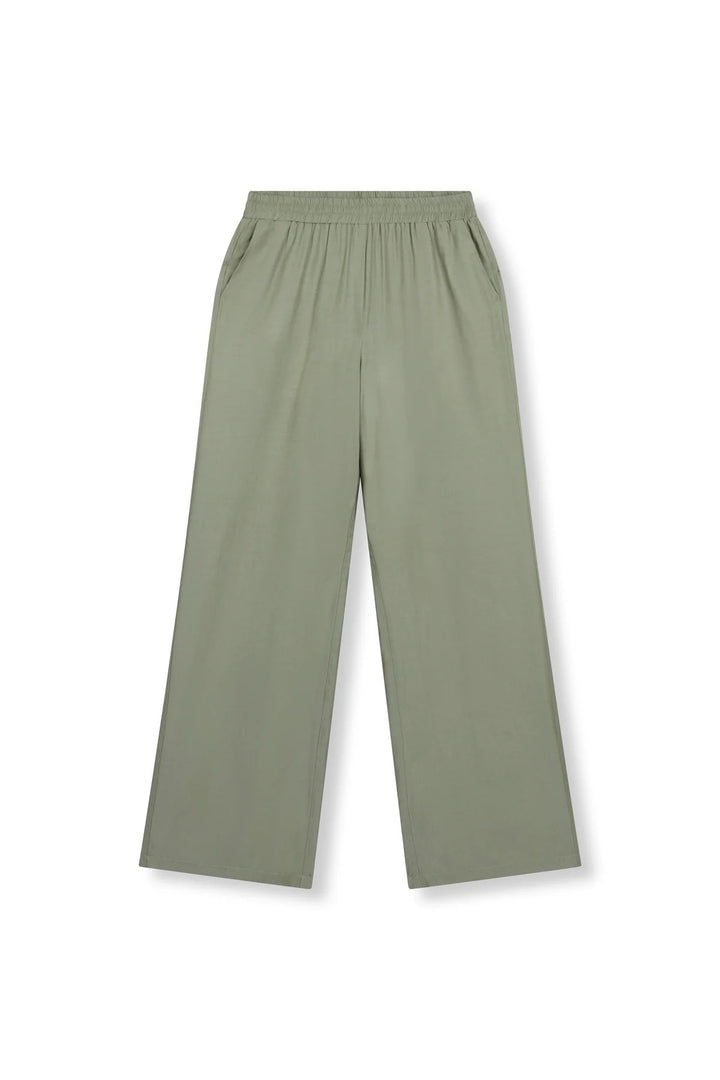 Refined department lange broek dames oud groen