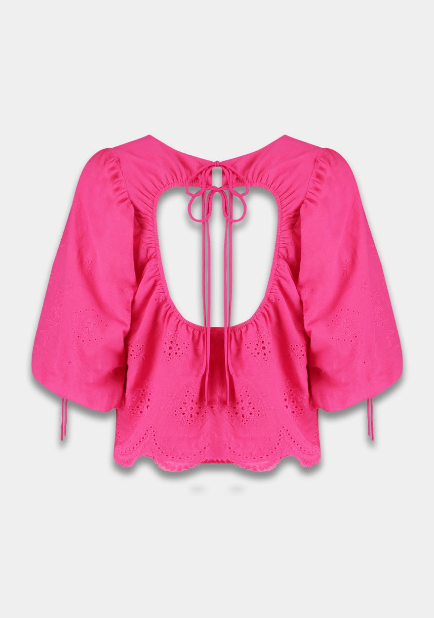 Harper and Yve SS25P609 top k/m dames roze