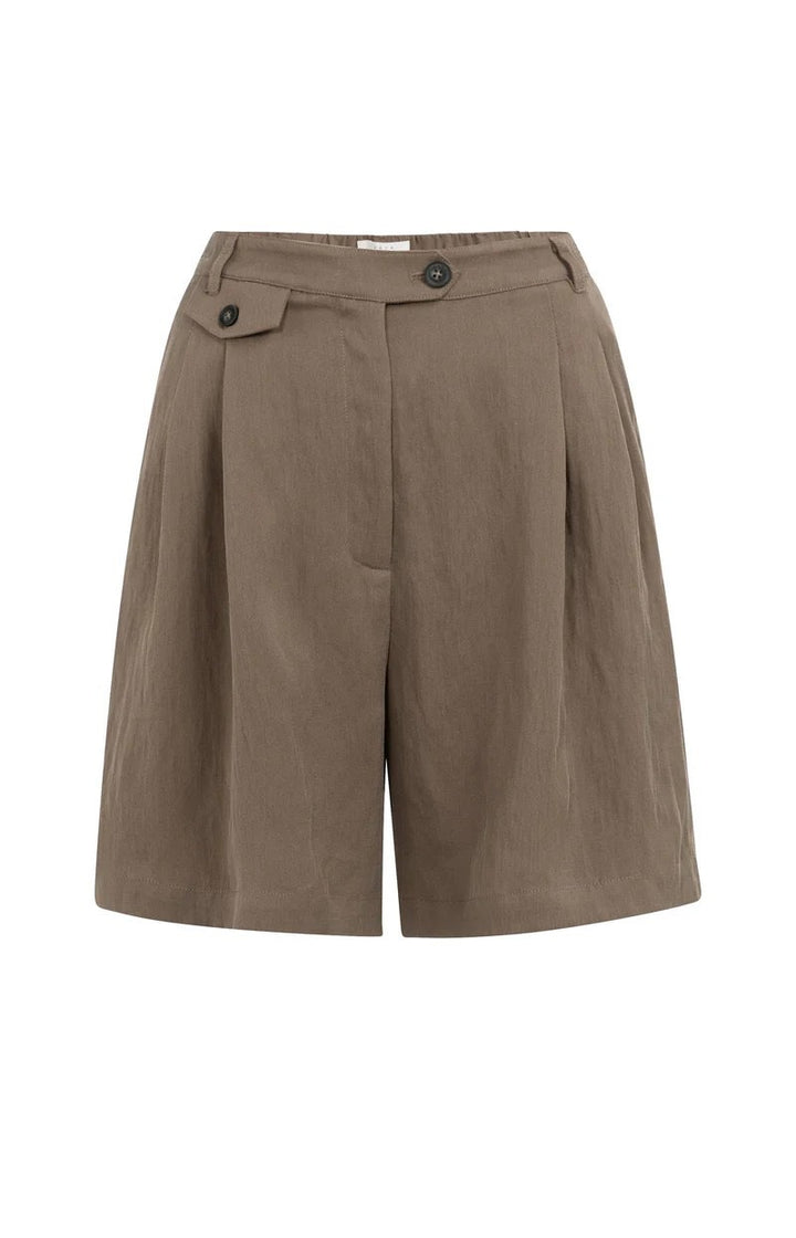 YAYA Women short dames bruin – 01-321032-605