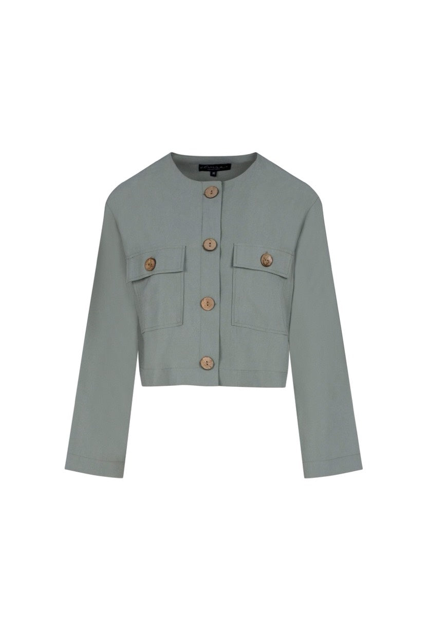 Elvira Casuals E1 25-067 jack dames oud groen